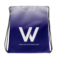 Vaulting World Drawstring Bag